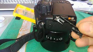 Repair articolate screen lcd Panasonic Lumix FZ1000- eliminare il gioco al display Lumix Fz1000