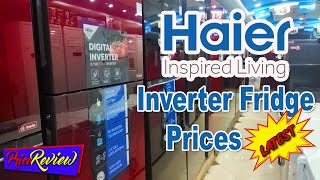 Haier Inverter Refrigerator Prices | Price Review