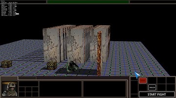 Turn-based tactical game. Development Diary. Page 22. GUI. Move type changing. [BGE]