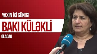 Gülşad Məmmədova: Yaxın iki gündə Bakı küləkli olacaq - (İş vaxtı) Resimi