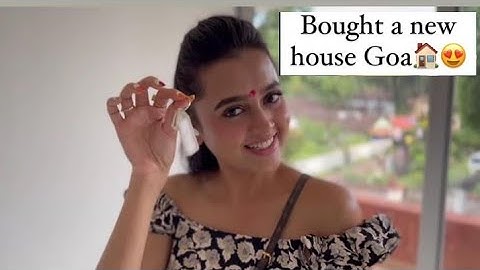Tejasvi Prakash Bought A New House Goa #tejasviparkash || Naz Shorts