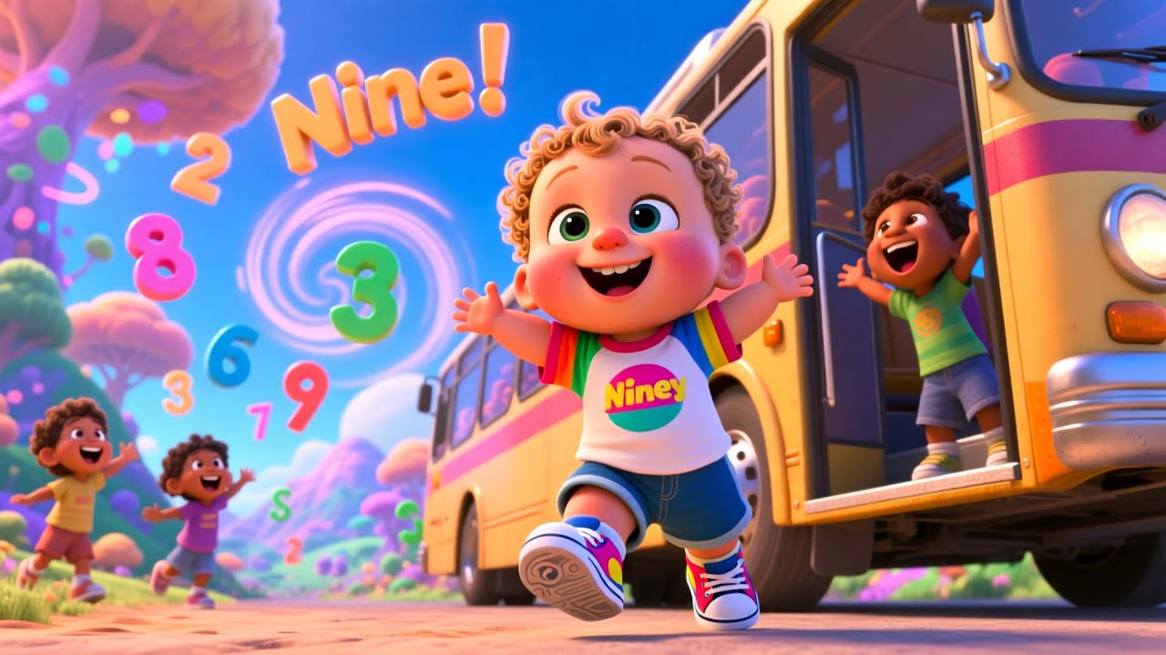 Baby’s Beep Beep Bus Ride 🚌🎶 | Fun Learning for Kids | Preschool Educational Video