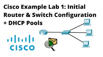 Cisco Packet Tracer Demo Lab 1: Basic Router & Switch Configuration + DHCP Pools