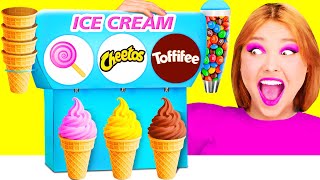 Mystery Ice Cream Challenge | Awesome Kitchen Tricks by HAHANOM Challenge