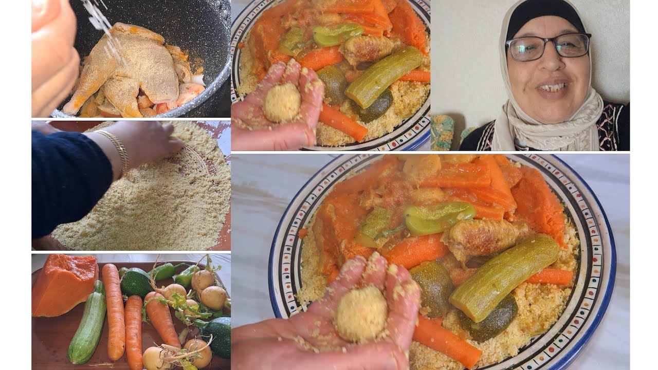 لمكتعرفش تفتل سميدة ديال كسكس هاطريقة بالعبار تبعي طريقة جا واعر ميتفرتتش معلك ولديد🇲🇦👍