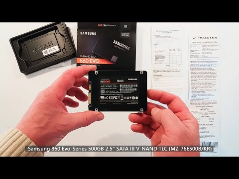 SSD диск Samsung 860 Evo-Series 500GB 2.5" SATA III V-NAND TLC (MZ-76E500B/KR)