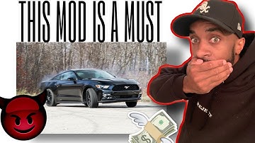 Mustang Ecoboost 2015 Gets First Mod!!! Thoughts??? #2.3L #boosted #modded #custom #mustang