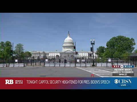 Capitol security tightened for Biden's speech