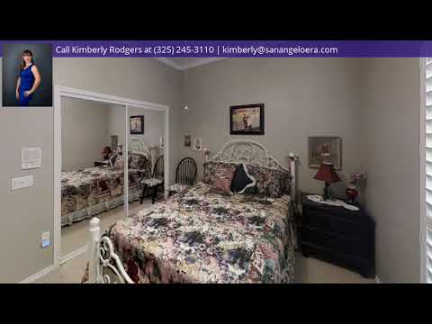 44 Southridge Dr, San Angelo, TX home video tour