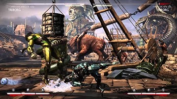 Mkx: cyber Sub zero 40% -50% combo