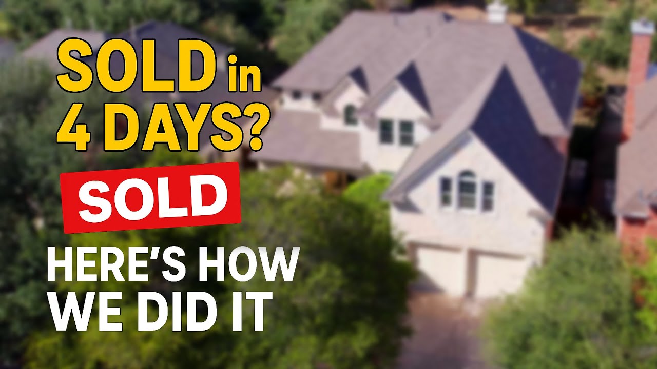The Secret to Selling FAST in Austin | SOLD in 4 Days
