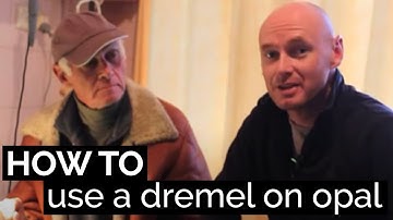 How to use a dremel on opals and opal carvings