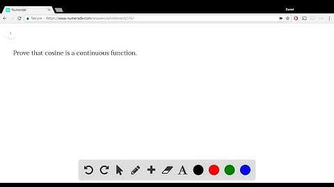 Prove that cosine is a continuous function.
