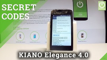 KIANO Elegance 4.0 Codes / Advanced Feature / Hidden Mode