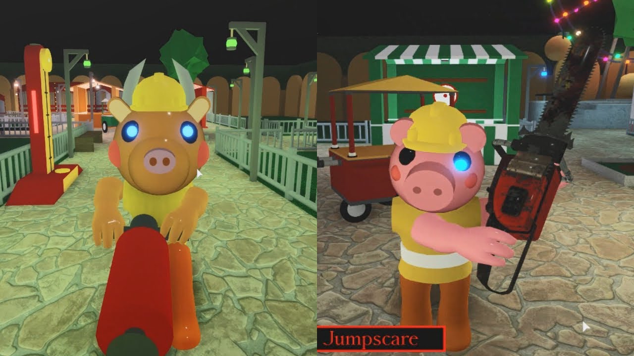 New Roblox Piggy Billy Vs Piggy Billy Jumpscare Youtube