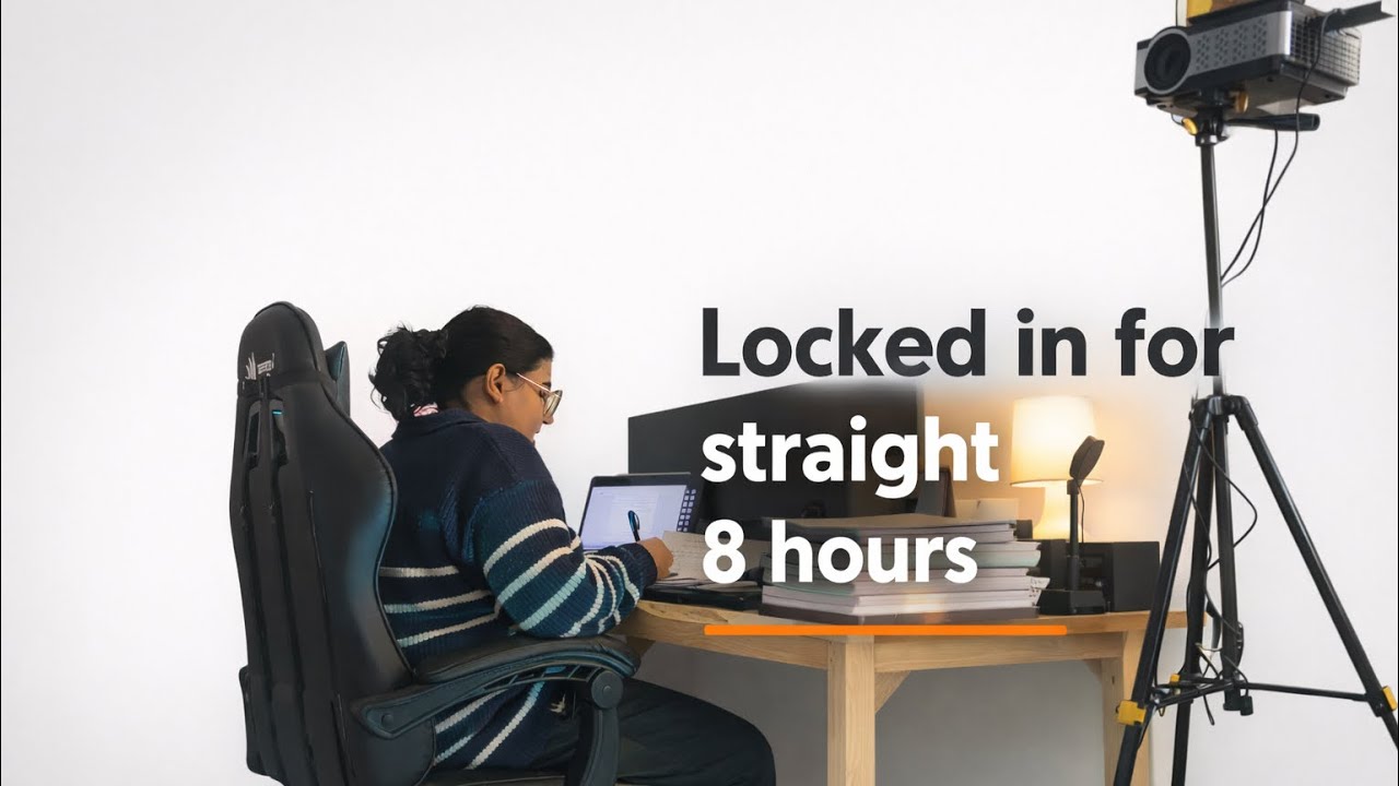 How I study efficiently for 8 hours daily as an IITian ❤️