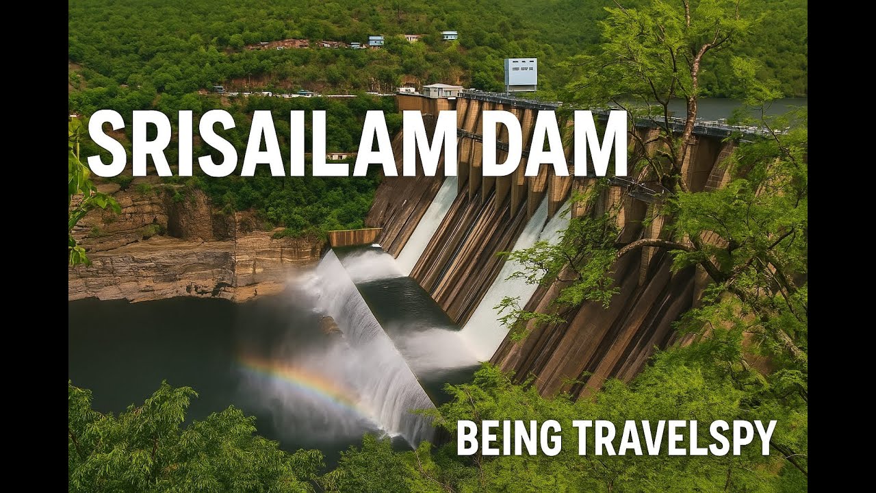 Srisailam Dam | Mesmerizing Views & Water Release Moments | Being travelspy