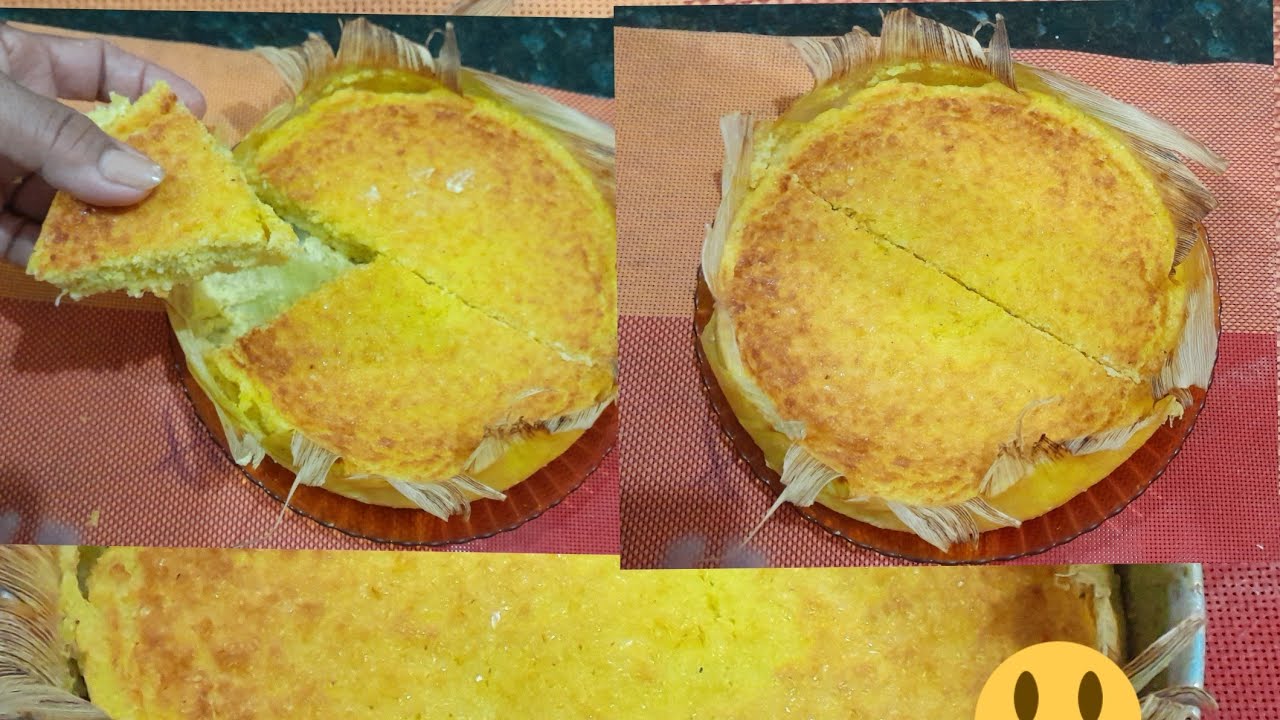 Bolo pamonha assado no forno uma delicia 😋😋