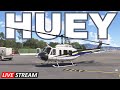 Livestream - Taog's Hangar UH-1H Huey - Nice and Monaco -Microsoft Flight Simulator 2024