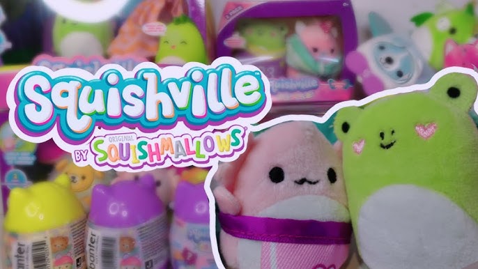 Squishville by Squishmallow Mini Plush Rainbow Dream Squad, Six 2” Rainbow  Animals, Irresistibly Soft Colorful Plush, Mini Cat, Llama, and Panda