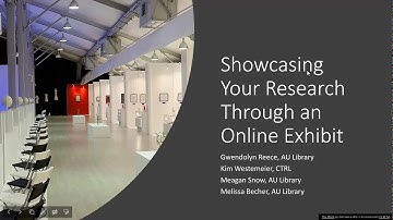Supporting Faculty Research With Online Exhibition Software Platforms