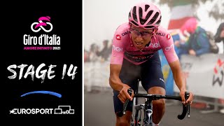 Giro d’Italia 2021 - Stage 14 Highlights | Cycling | Eurosport