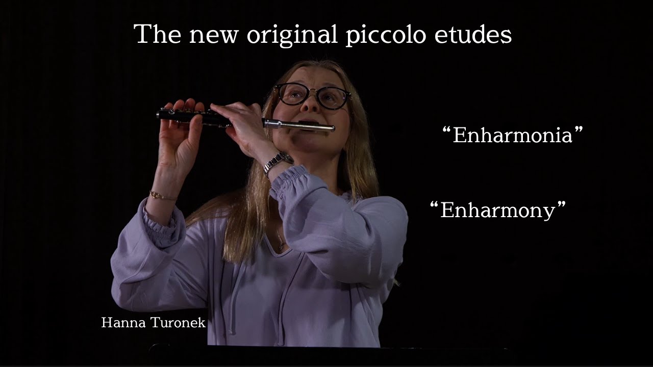 Hanna Turonek The new original piccolo etudes. Etude no.11 "Enharmony