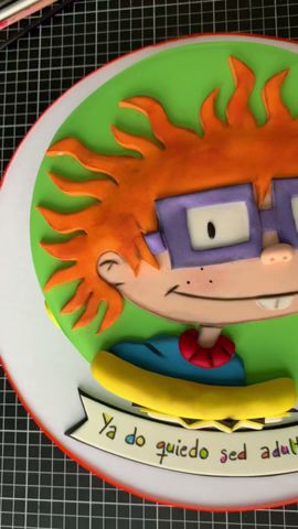 pastel de Rugrats , pastel de los Rugrats , Rugrats cake - YouTube