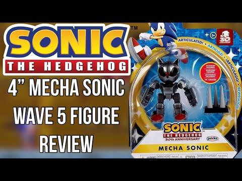  Sonic The Hedgehog 4-Inch Action Figure Mecha Sonic