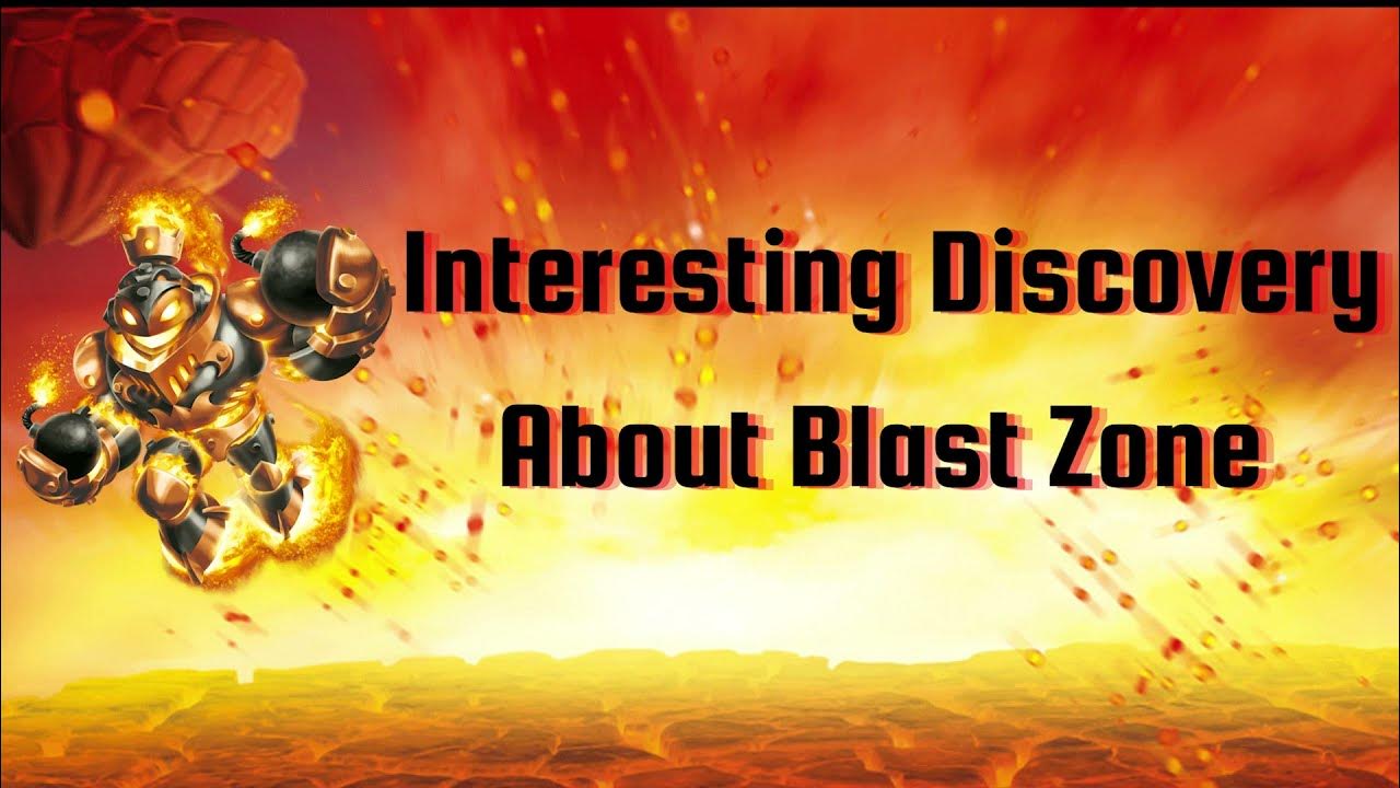 Interesting Discovery About Blast Zone YouTube