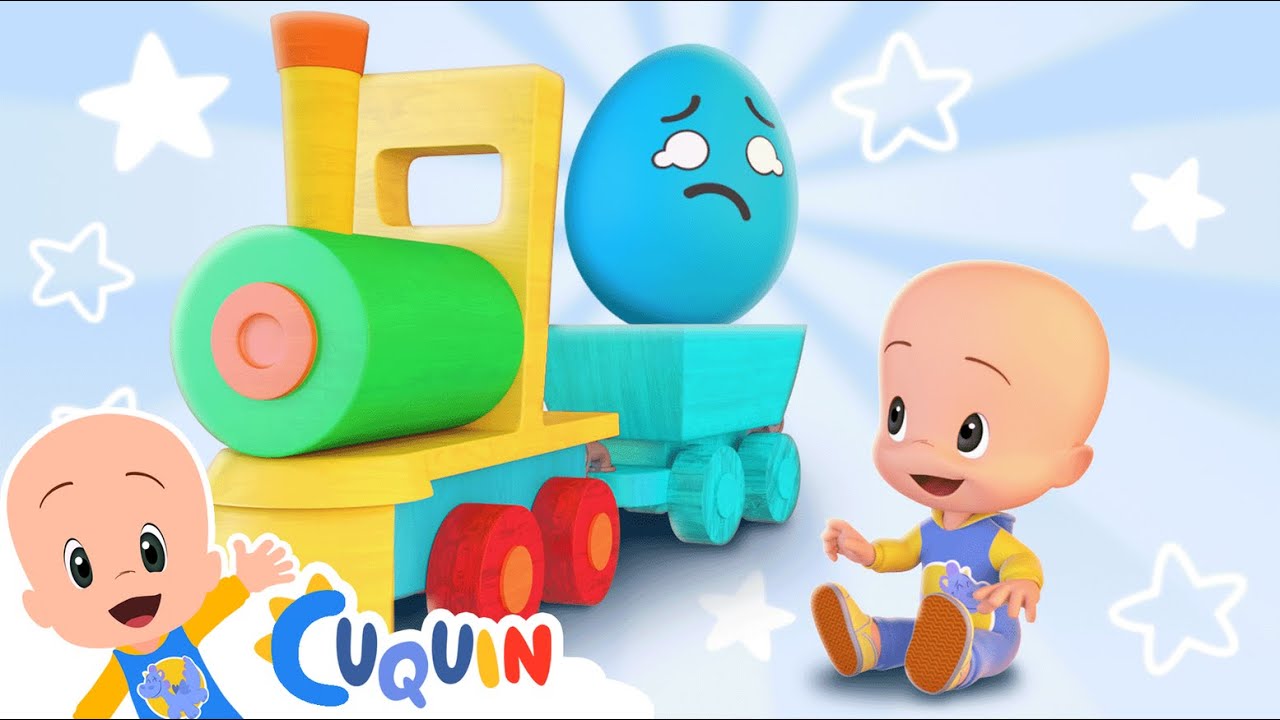 El Tren de los Huevos Sorpresa | Cleo y Cuquín: canciones y vídeos educativos