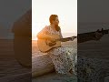 Serene Sunset &amp; Acoustic Guitar: Clarissa Acoustic's Calming Melody