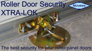 Roller Door Lock For Garage  Xtratec XL1A Floor Anchor-FREE POST