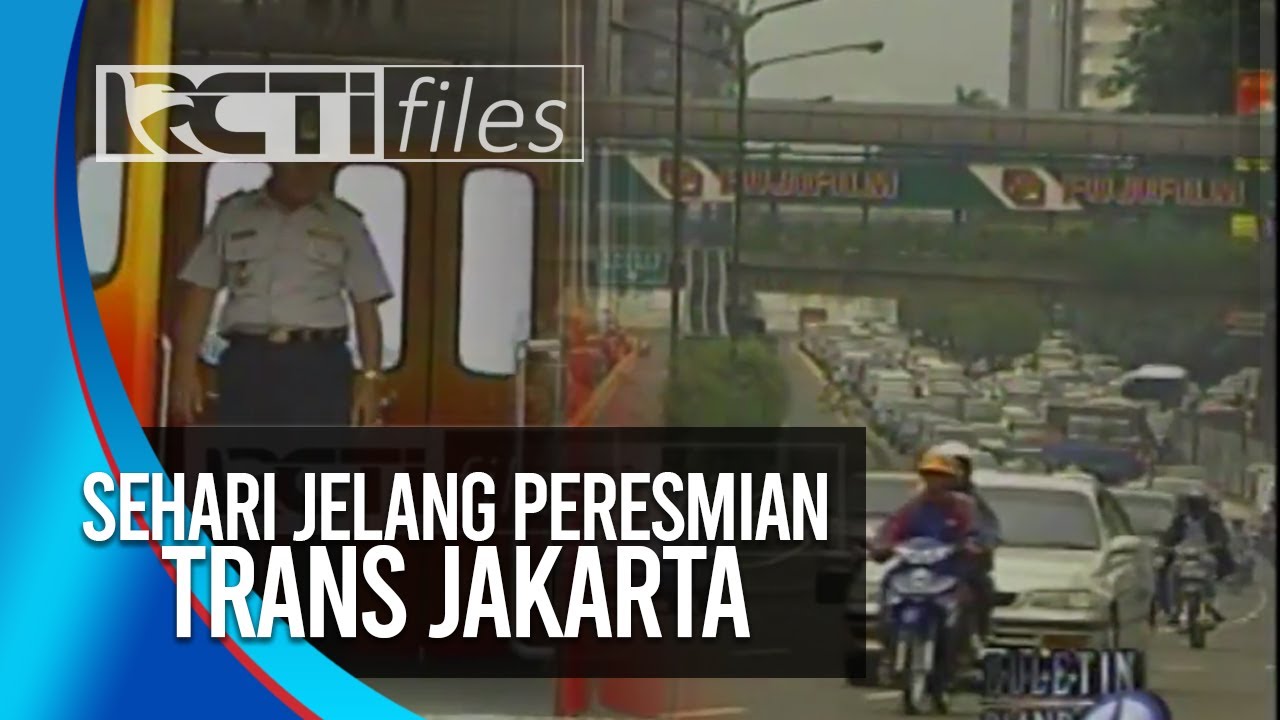 SEHARI JELANG PERESMIAN TRANS JAKARTA