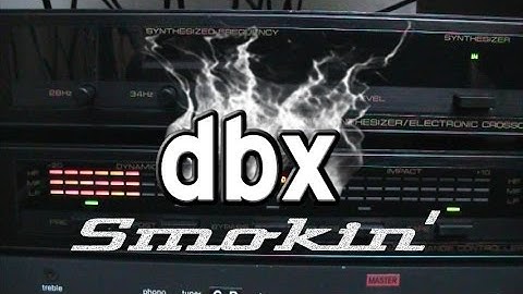 dbx 3BX-DS & 120X-DS : Smokin