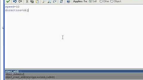 Tuto GameMaker - keyboard,image_angle,direction + tir.