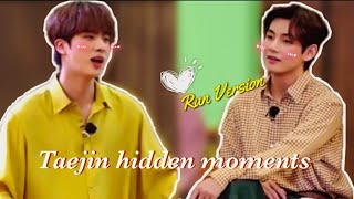 Taejin / JinV moments that you might have missed while watching Run Episodes in all these years