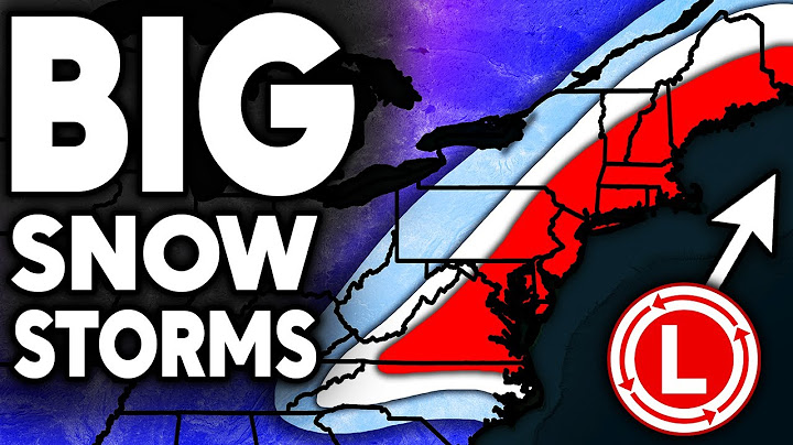 Models Calling for BIG East Coast Snowstorms... Blizzard Incoming?