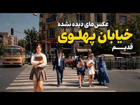 میدونستی خیابان ولیعصر تهران (پهلوی قدیم) قبل از انقلاب چه شکلی بوده؟