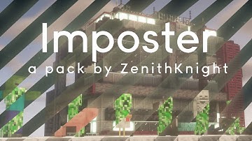 Imposter Creeper Minecraft Texture Pack Showcase + Download
