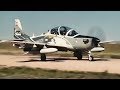 USAF A-29 Super Tucano and AT-6 Texan II • Dirt Runway Test