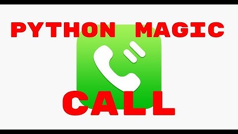 PYTHON МАГИЧЕСКИЕ МЕТОДЫ: __CALL__