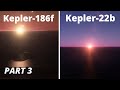 Sunrise from other planets and moons V3 (Exoplanets)