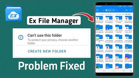 How to Fix Es File Manager Can