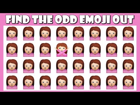 HOW GOOD ARE YOUR EYES #211 l Find The Odd Emoji Out l Emoji Puzzle Quiz
