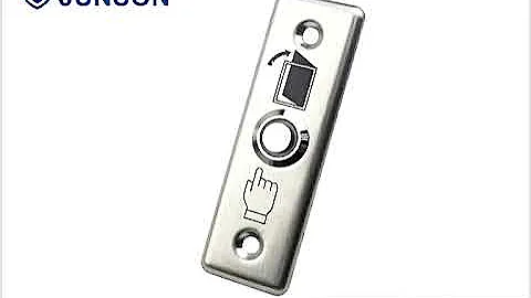 Stainless Steel Exit Push Button Mechanical Access Control Door Release
