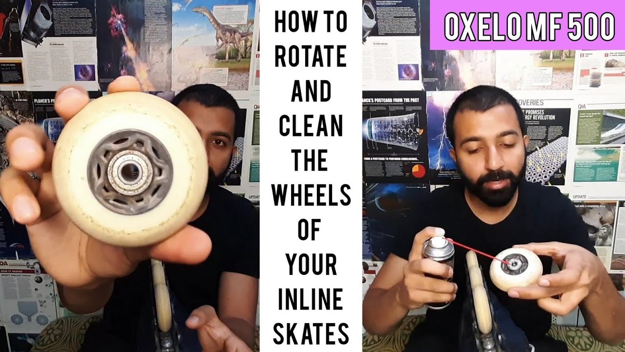 How to Rotate, Lubricate and Clean the Wheels of Your Inline Skates