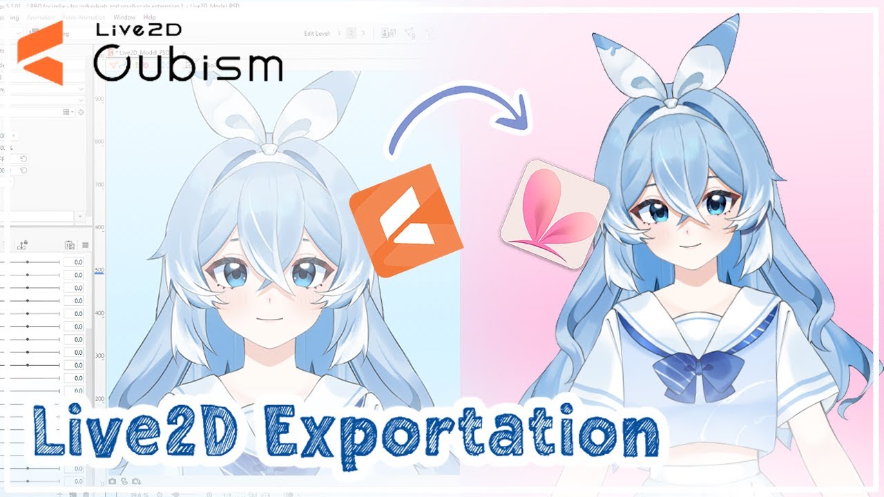 【Live2D】Exportation + Paramètre Vtube Studio [Tuto FR] - YouTube