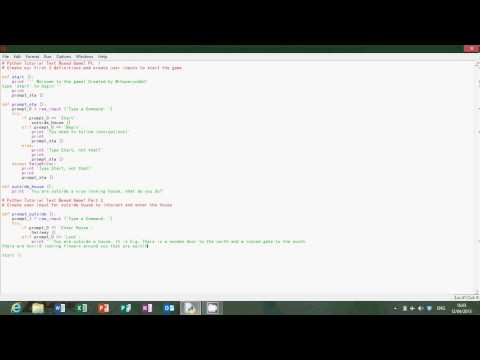Python Tutorial Part