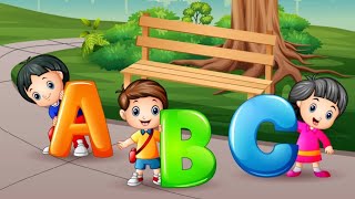 ABCD song | Phonics Song  - A For Apple - ABC Alphabet Songs for Children